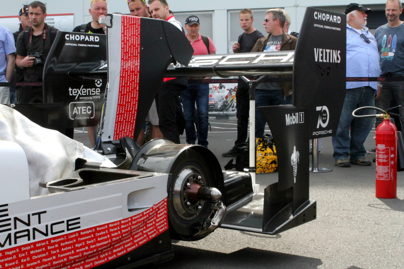 Illustration for article titled Porsche's Unrestricted Le Mans Car Is At The Nürburgring, Maybe To Obliterate A Lap Record